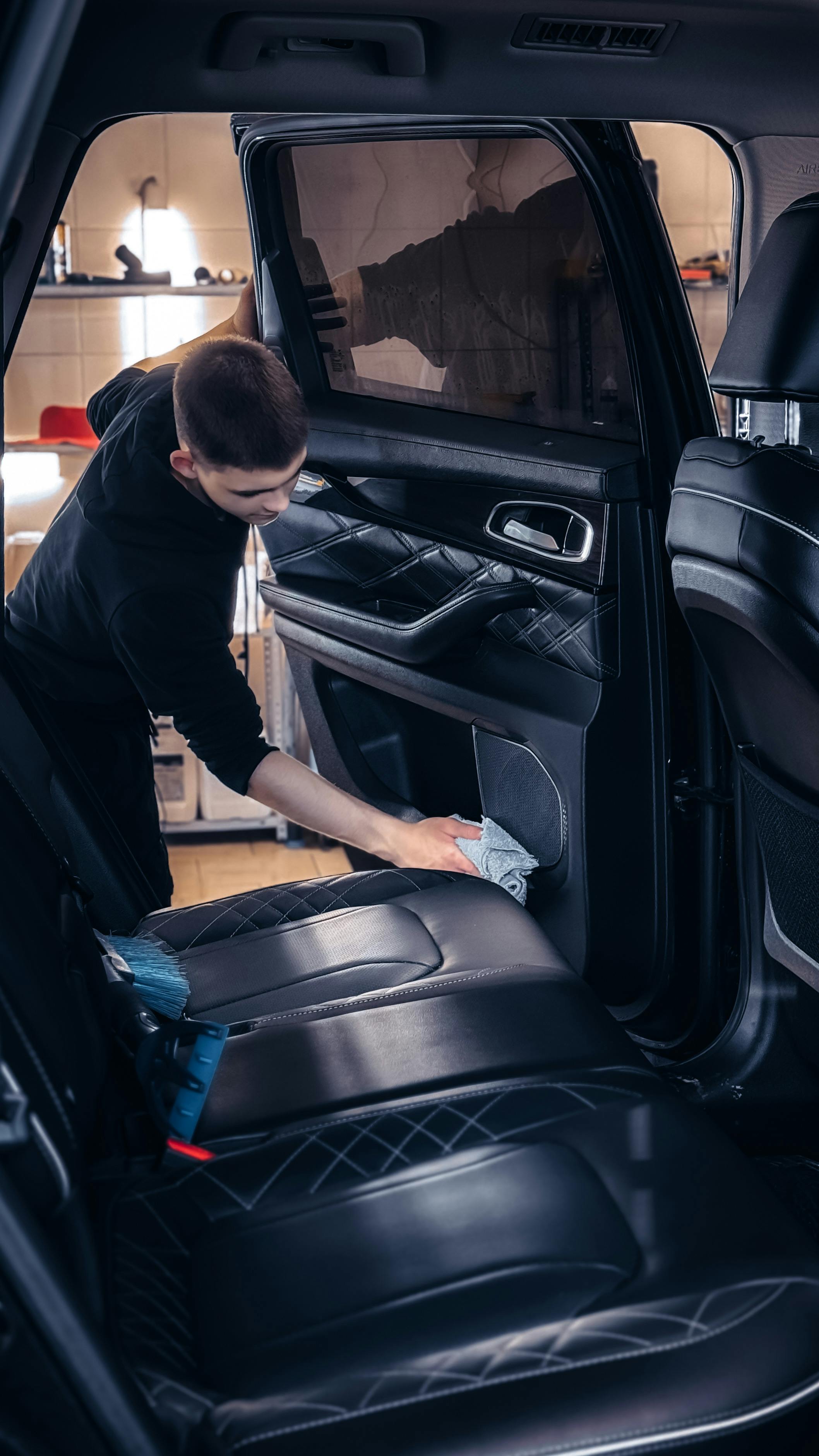 Truck cabin interior cleaning Houston TX